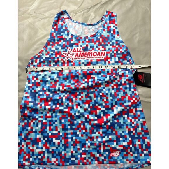 New Balance Women XXL Nationals Outdoor All American running racing Singlet Tank - Picture 7 of 7